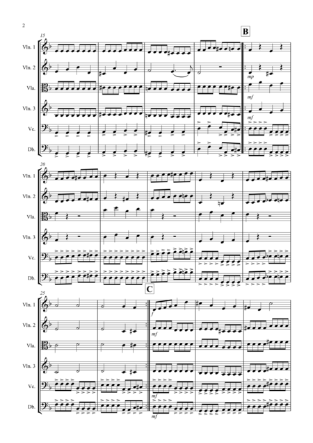 Bach Rocks For String Orchestra Page 2