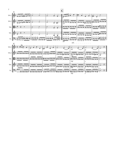 Bach Rocks For String Quartet Page 2