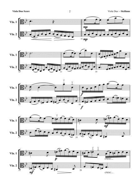 Bach Siciliano For Two Violas Page 2