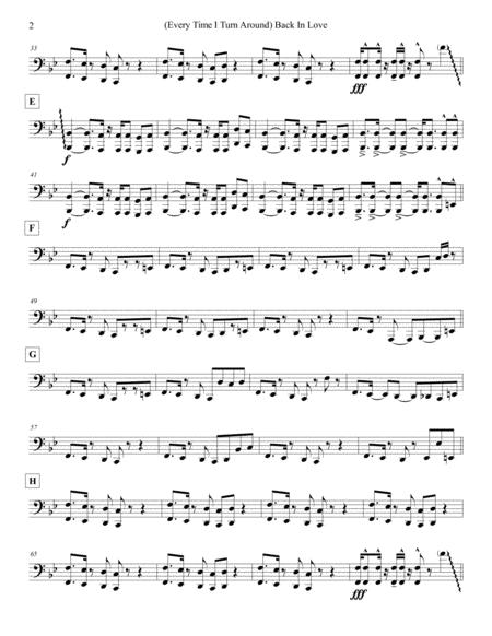 Back In Love Again Tuba Euphonium Ensemble Page 2