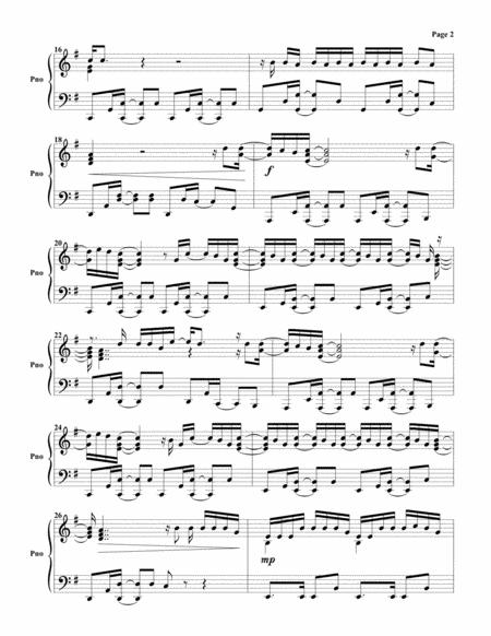 Bailando Spanish Version Piano Solo Page 2