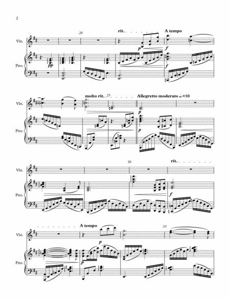 Ballad For Violin And Piano Page 2