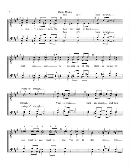 Banjo Medley Ttbb Page 2