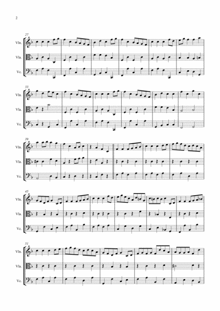 Barnicle Bill Sea Shanty Arranged For String Trio Violin Viola And Cello Page 2