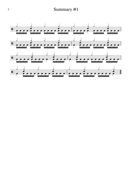 Bass Drum Development Exercises 1 Page 2