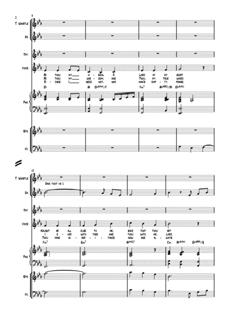 Be Thou My Vision Full Score Page 2