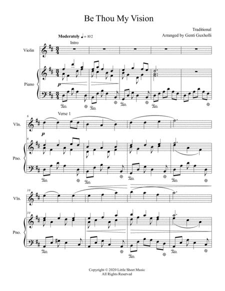 Be Thou My Vision Sacred Violin And Piano Page 2
