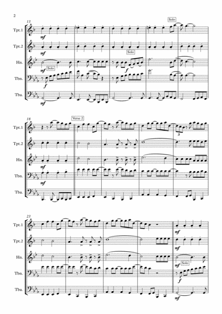 Beach Boys Wouldnt It Be Nice Brass Quintet Page 2