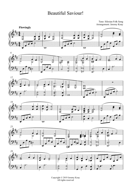 Beautiful Saviour Solo Piano Page 2