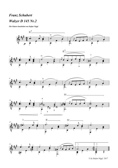 Beautiful Waltzes And Dances For Guitar Solo Page 2