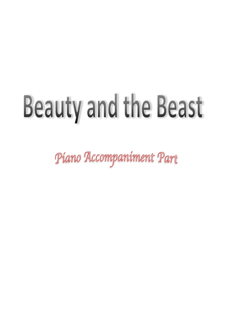 Beauty And The Beast 2 Violins Piano And Cello 2017 Fantastic Version Page 2