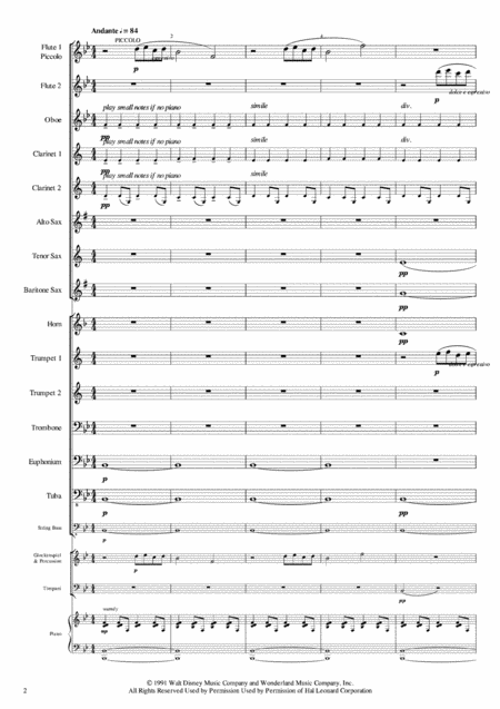 Beauty And The Beast Wind Chamber Orchestra 2017 Chamber Music Contest Entry Page 2