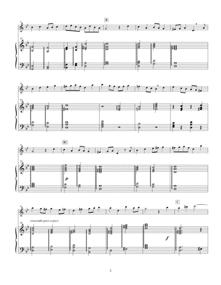 Beauty Of Love Flute And Piano Page 2