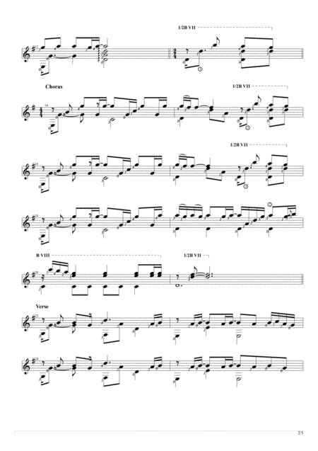 Because Of You Solo Guitar Score Page 2