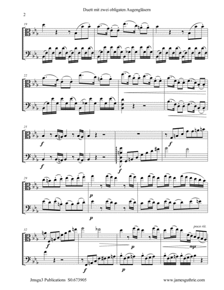 Beethoven Duet Woo 32 For Viola Cello Page 2