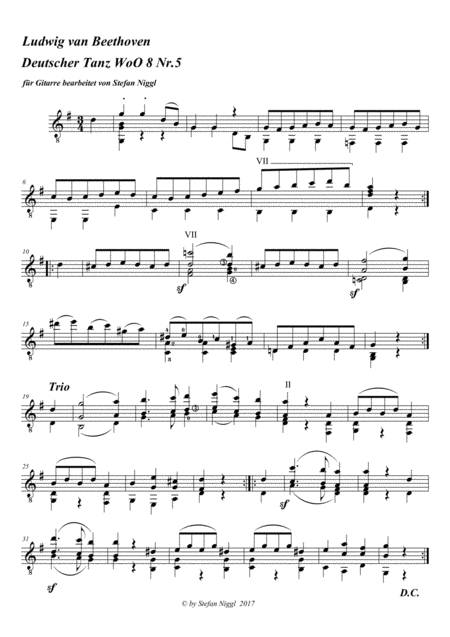 Beethoven For Solo Guitar Page 2