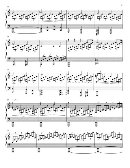 Beethoven Moonlight Sonata Op 27 No 2 Adagio Sostenuto A Minor Page 2