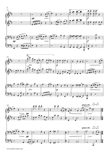 Beethoven Symphony No 7 Movement Iv Clarinet In Bb 2 Transposed Part Op 92 Page 2