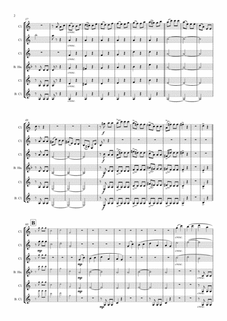 Beethovens 5th Symphony 1st Movement Clarinet Quintet Page 2