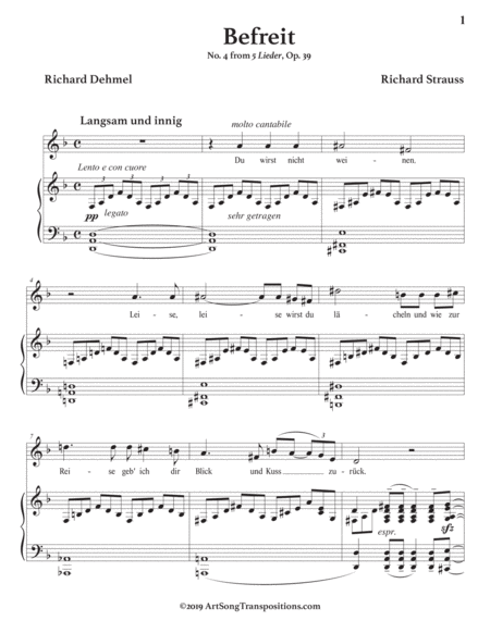 Befreit Op 39 No 4 D Minor Page 2