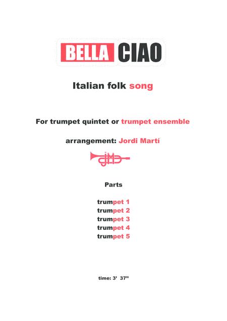 Bella Ciao Trumpet Quintet Page 2