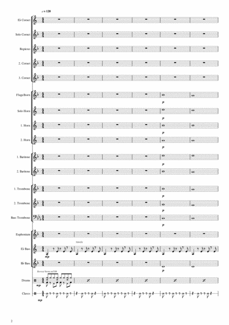 Besame Mucho Kiss Me Much Brass Band Page 2