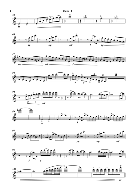 Big City For String Quintet Page 2