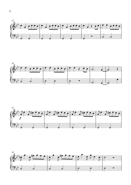 Billie Eilish Bad Guy Easy Piano Page 2