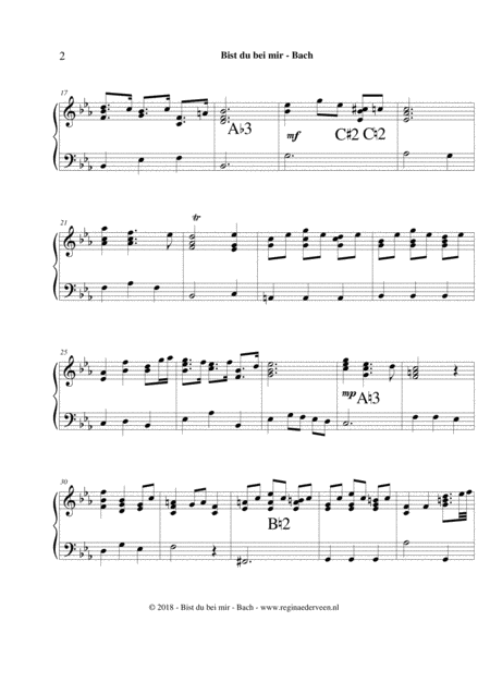 Bist Du Bei Mir Js Bach Lever Harp Solo Page 2