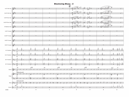 Blackwing Blues Full Score Page 2