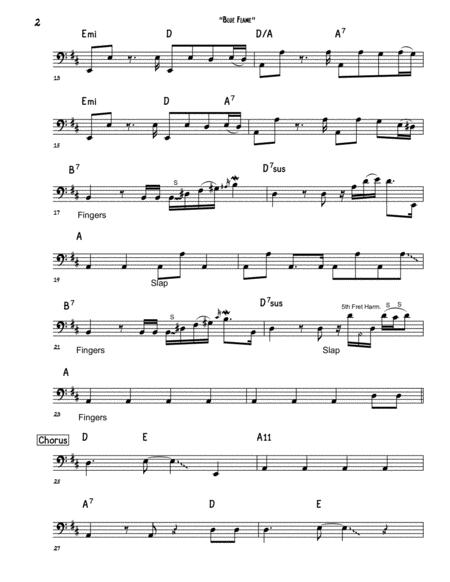 Blue Flame Bass Guitar Page 2