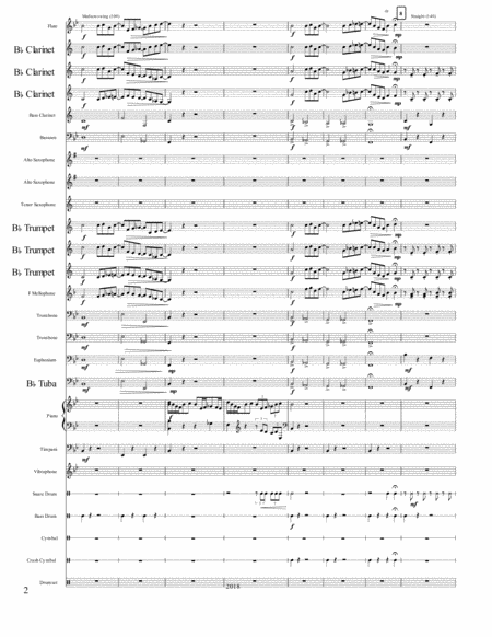 Bluebird For Concert Band Page 2