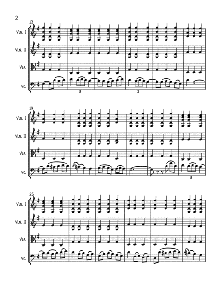 Boccherini Music From Master And Commander String Quartet Page 2