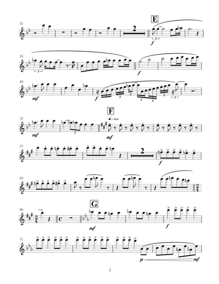 Bohemian Rhapsody Complete Band Arrangement Page 2