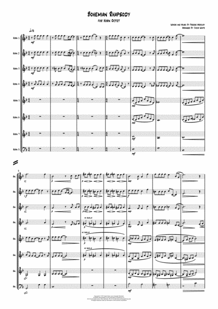 Bohemian Rhapsody Horn Octet Page 2