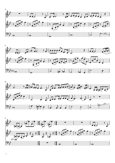 Bohemian Rhapsody Violin 1 Violin 2 Cello Page 2
