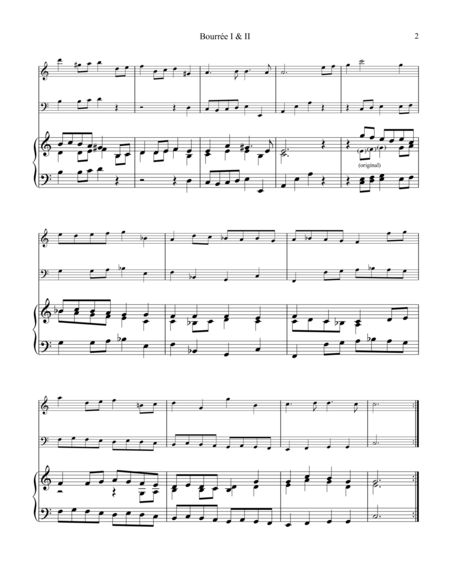 Bourre From Suite 1 Bwv 1066 For Piano Trio Page 2
