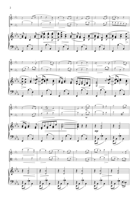 Brahms Lullaby For Piano Trio Pb102 Page 2