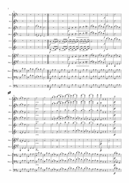 Brahms Serenade No 1 In D Op 11 Mvt Iv Scherzo Symphonic Wind Page 2