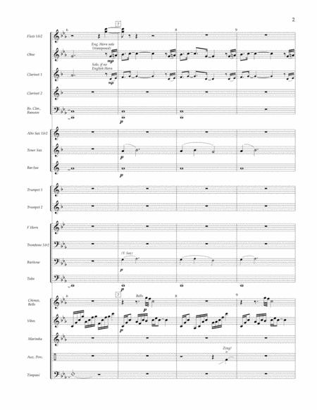 Breath Of Heaven Marys Song Arr Jay Dawson Conductor Score Full Score Page 2