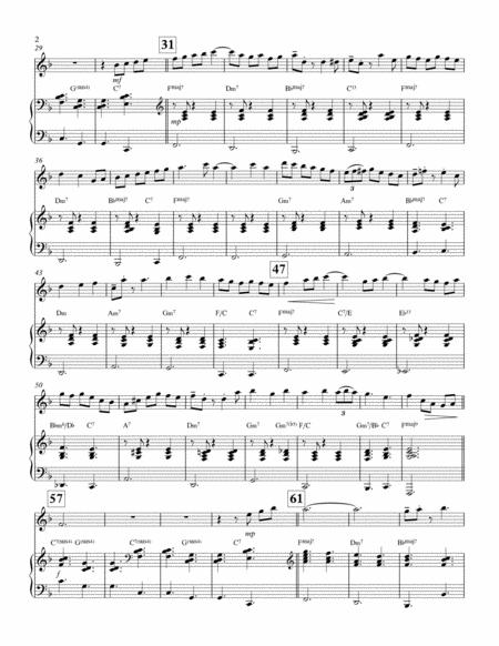 Bring A Torch Jeannette Isabella Jazz Waltz Violin Solo With Piano Accompaniment Page 2