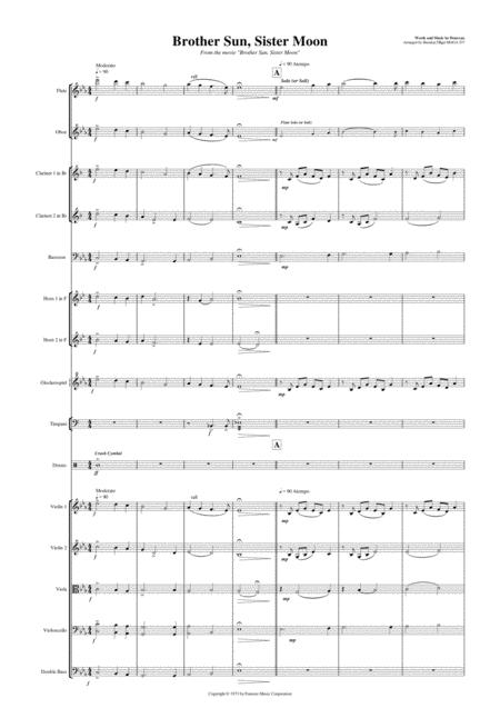 Brother Sun Sister Moon Small Chamber Orchestra Page 2