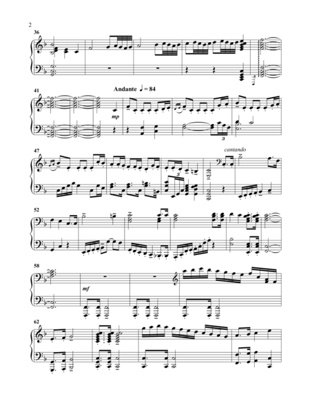 Brown Piano Suite 1 Page 2