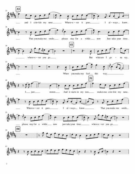 Bubbly Tenor Saxophone Page 2