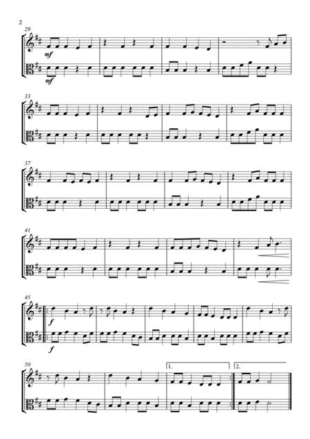 Buffalo Soldier Duet For Violin And Viola Page 2