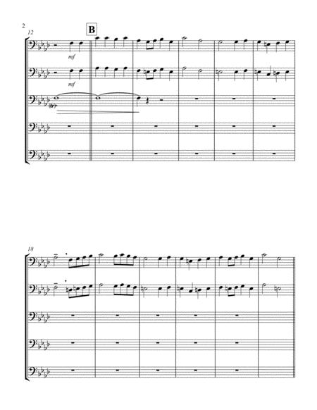 Burgundian Air March Of The Three Kings Bassoon Quintet Page 2