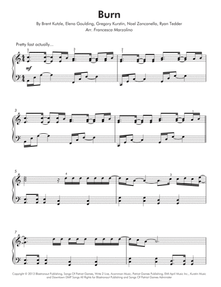 Burn Intermediate Piano Page 2