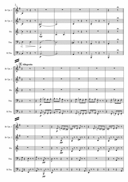 C Gounod Marche Funebre D Une Marionnette Arr For Brass Quintet Page 2