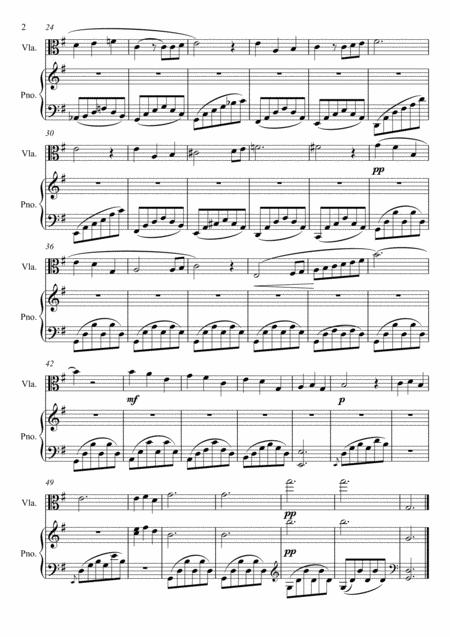 Camille Saint Sans The Swan Viola Solo Page 2