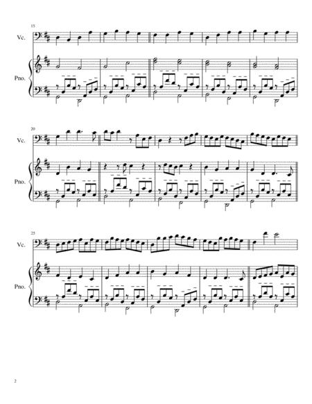 Canon In D Cello Piano Page 2